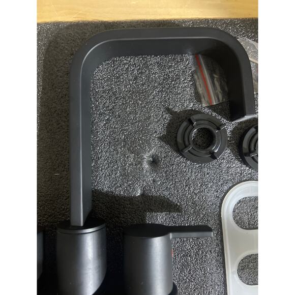 RKF Waterfall Swivel Spout Two-handle Centerset bathroom faucet - Picture 8 of 9